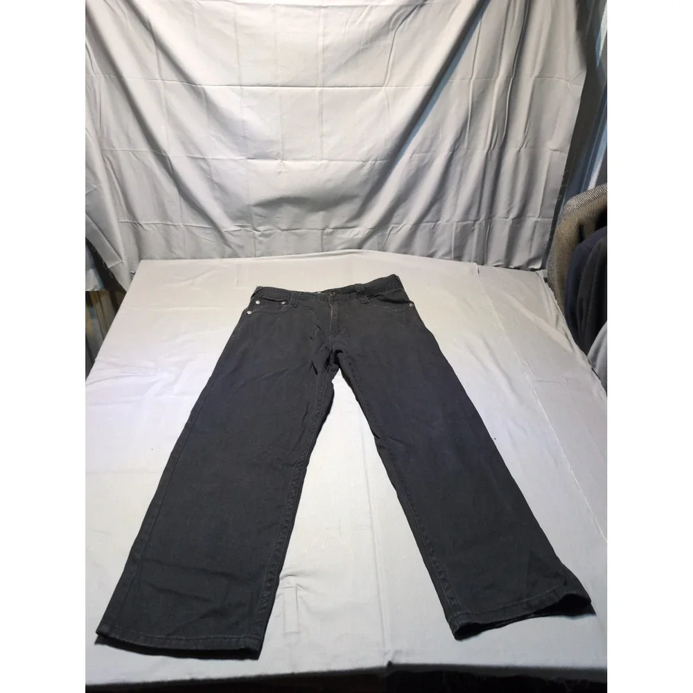 Mecca Classic Fit Jeans Mens Size‎ 34x32 Black Denim Straight Leg